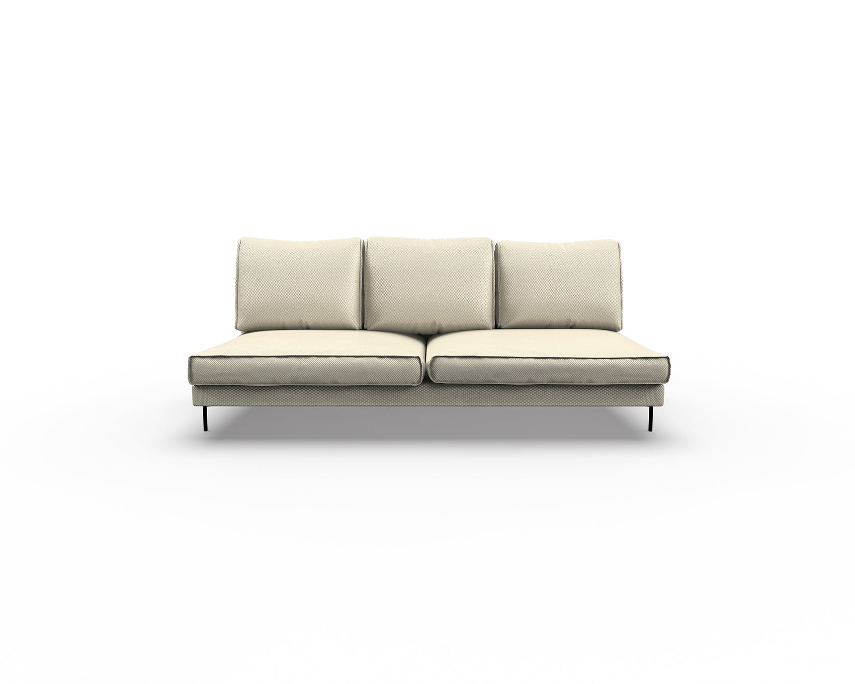 Fold 2 Seater Sofa (Center Unit)